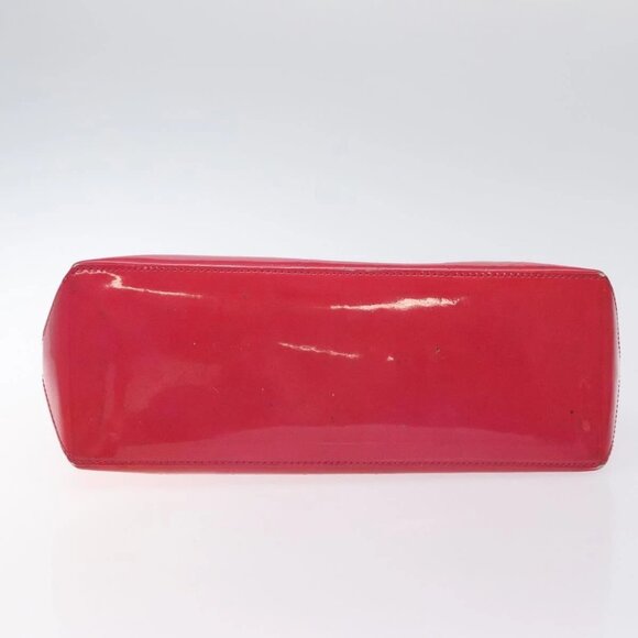 LOUIS VUITTON Monogram Vernis Wilshire PM Hand Bag Rose Pop M93643 Auth 129819 - Picture 7 of 16